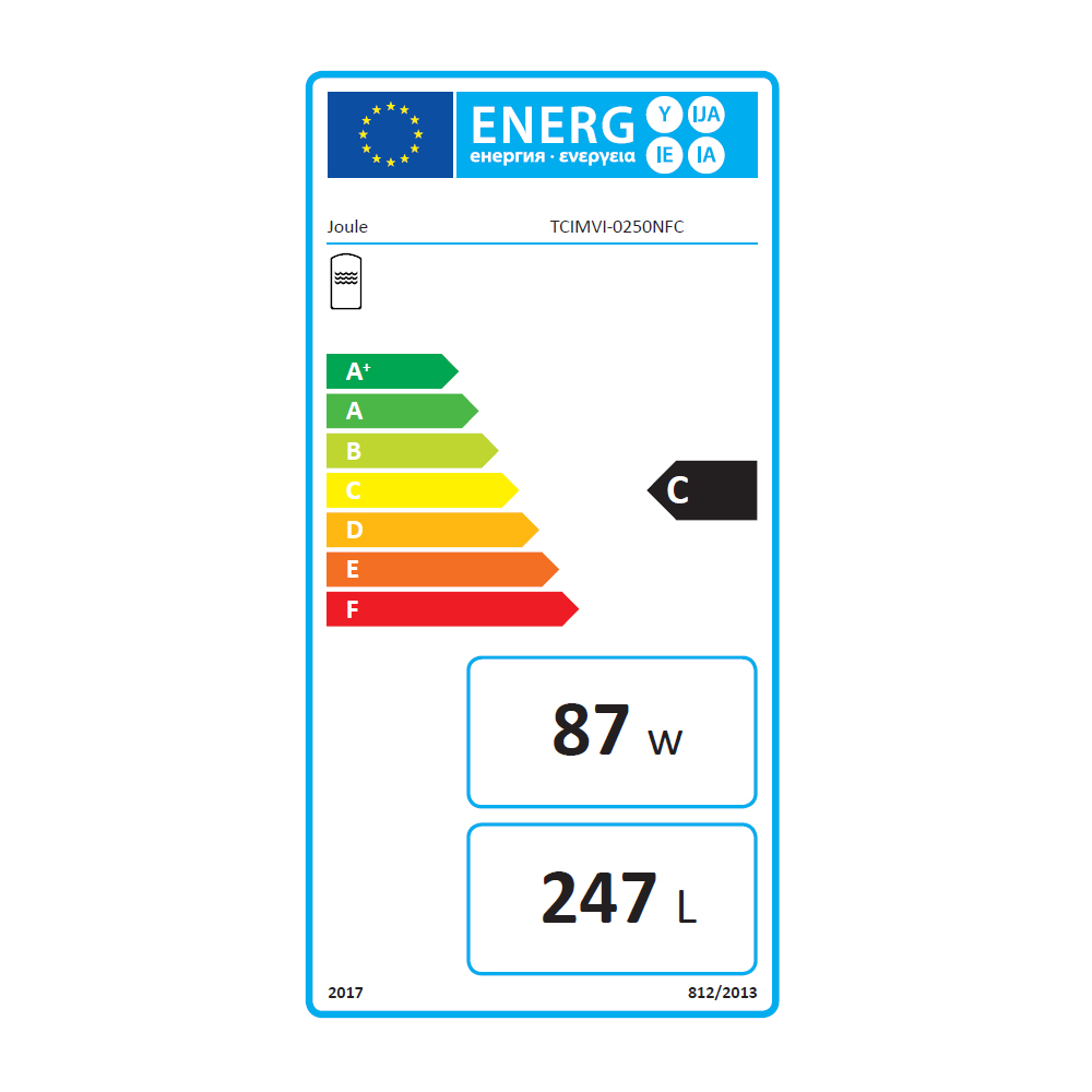 Joule Cyclone Unvented 250L Indirect £666.00 - TCEMVI-0250LFC