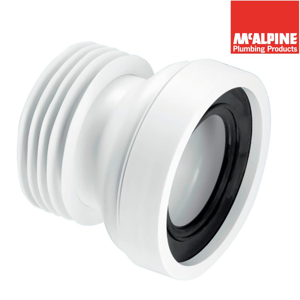 McAlpine Straight Rigid Pan Connector WCCON1 SNH Tradecentre