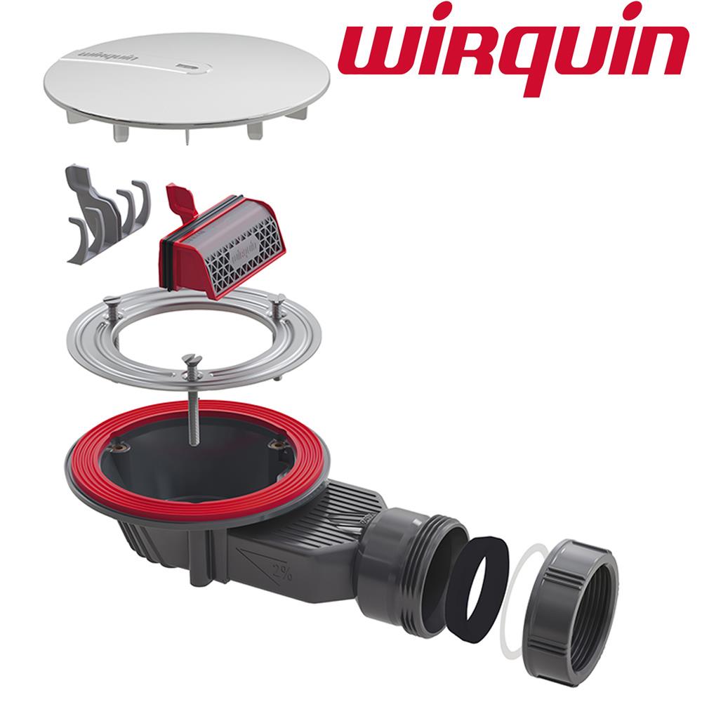 Wirquin Low Profile Waterless Shower Trap NEW SNH Tradecentre