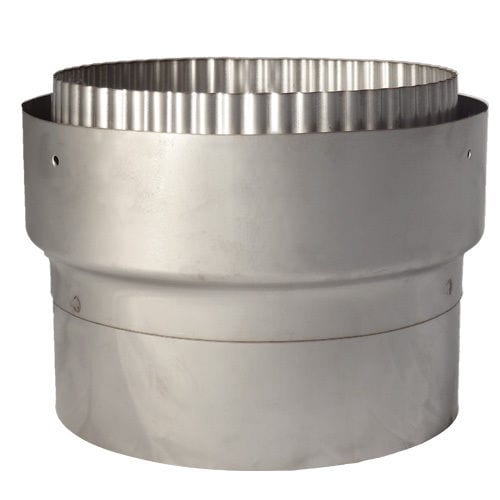 Flue Adapter 125mm Rigid To 125mm Flex SNH £16.60