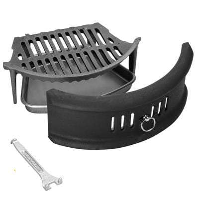 Fireplace Solid Fuel Kit Manor Bowed 18 Inch Snh