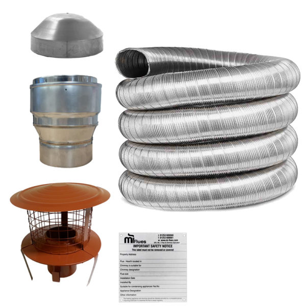 Stainless steel Flue liner kit