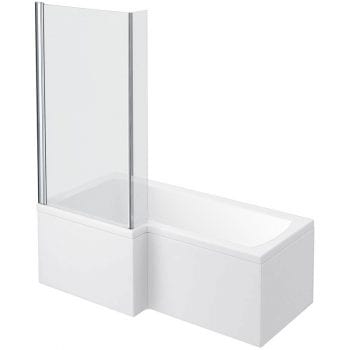 Left Hand 700 x 1700 Square Shower Bath