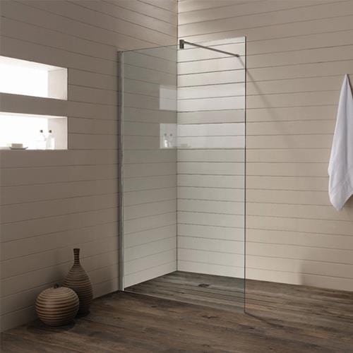 Wet Room Glass Panel 1200mm Wide 8mm SNH Tradecentre
