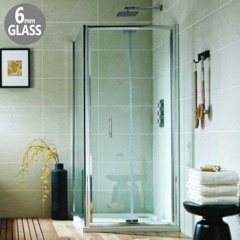 900mm Bi-Fold Shower Door