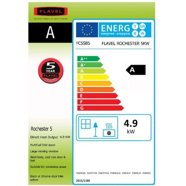 Flavel Rochester 5 Defra Approved Stove