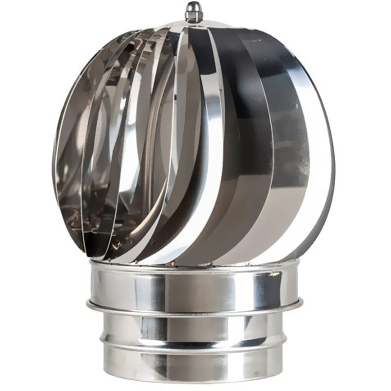 Rotating Spinning Cowl Stainless Steel 125mm Convesa SNH