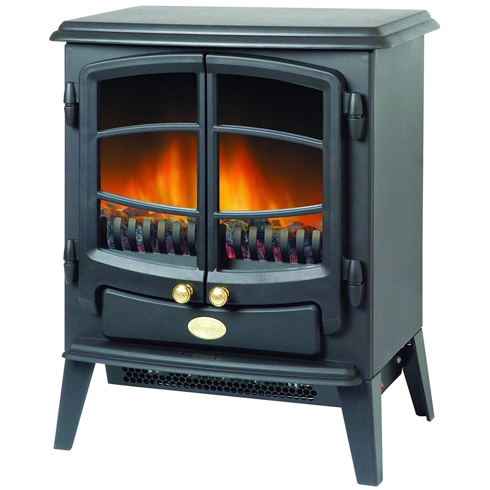 Dimplex Brayford Optiflame 2000W Electric Stove Black 2KW REMOTE FIRE HEATING 