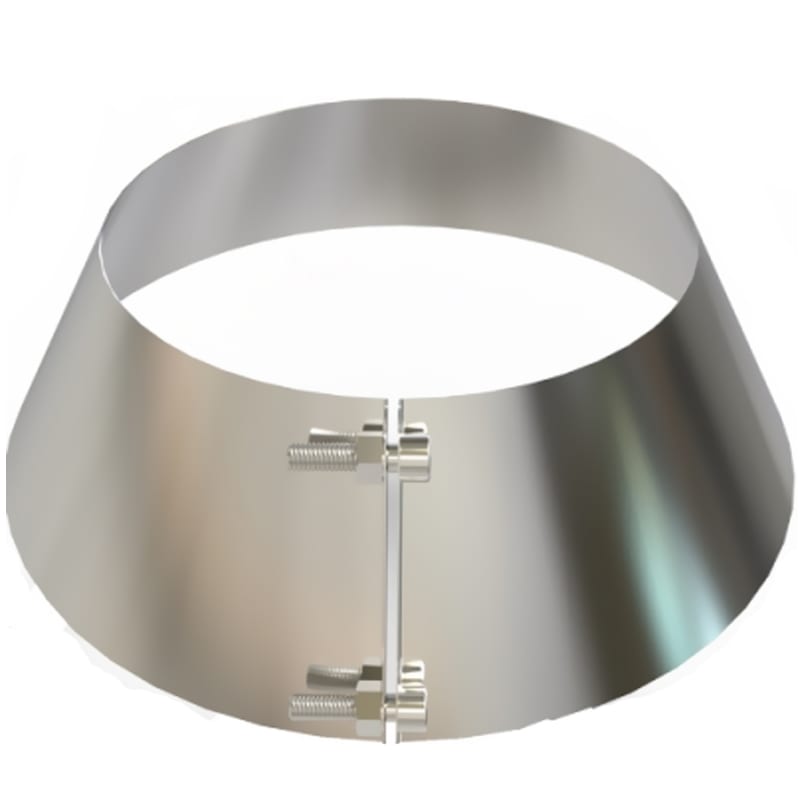 Storm Collar 150 mm Convesa Stainless Steel £15.56