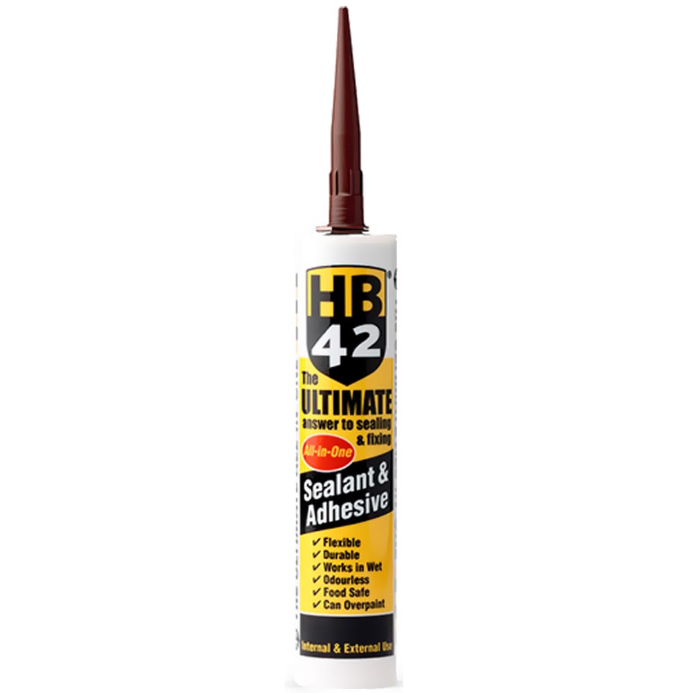 HB42 Ultimate Sealant Adhesive Brown SNH Tradecentre £8.36