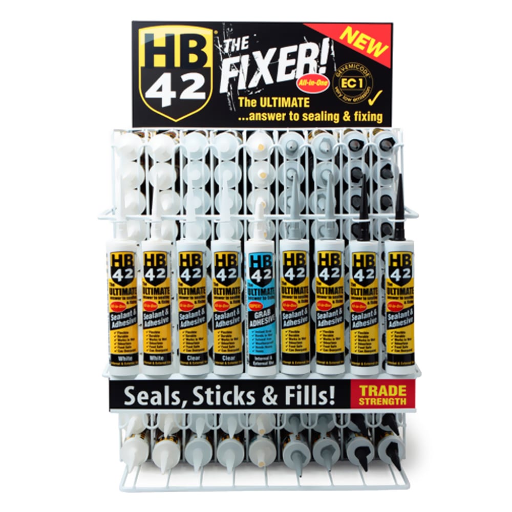 HB42 Ultimate Sealant Adhesive White 310ml Cartridge SNH Tradecentre