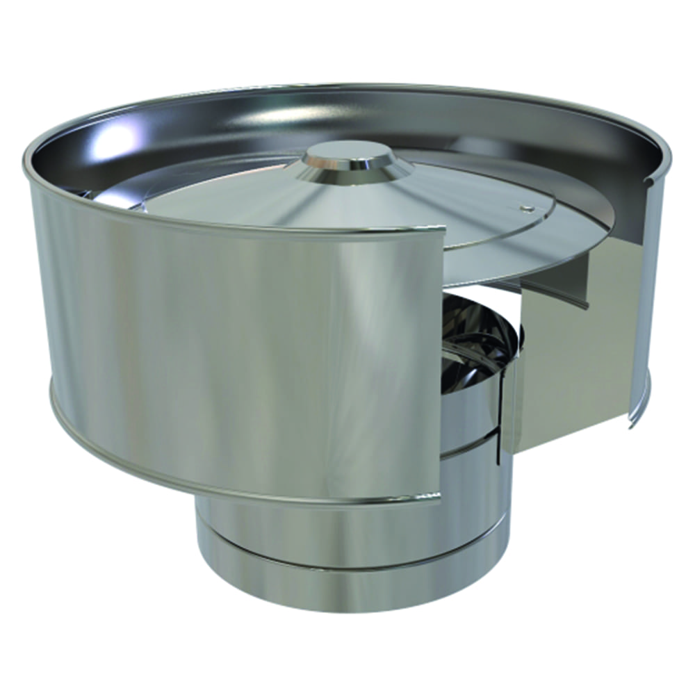 AntiWind Cowl Stainless Steel 150mm Convesa £52.91