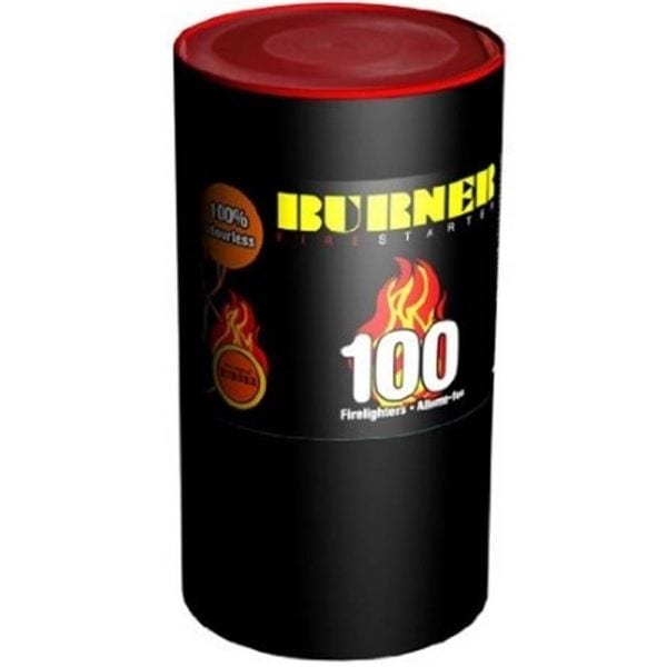 Burner Barrel Fire Lighters 100 Sachet - Ideal For Stoves u0026 BBQs SNH  Tradecentre