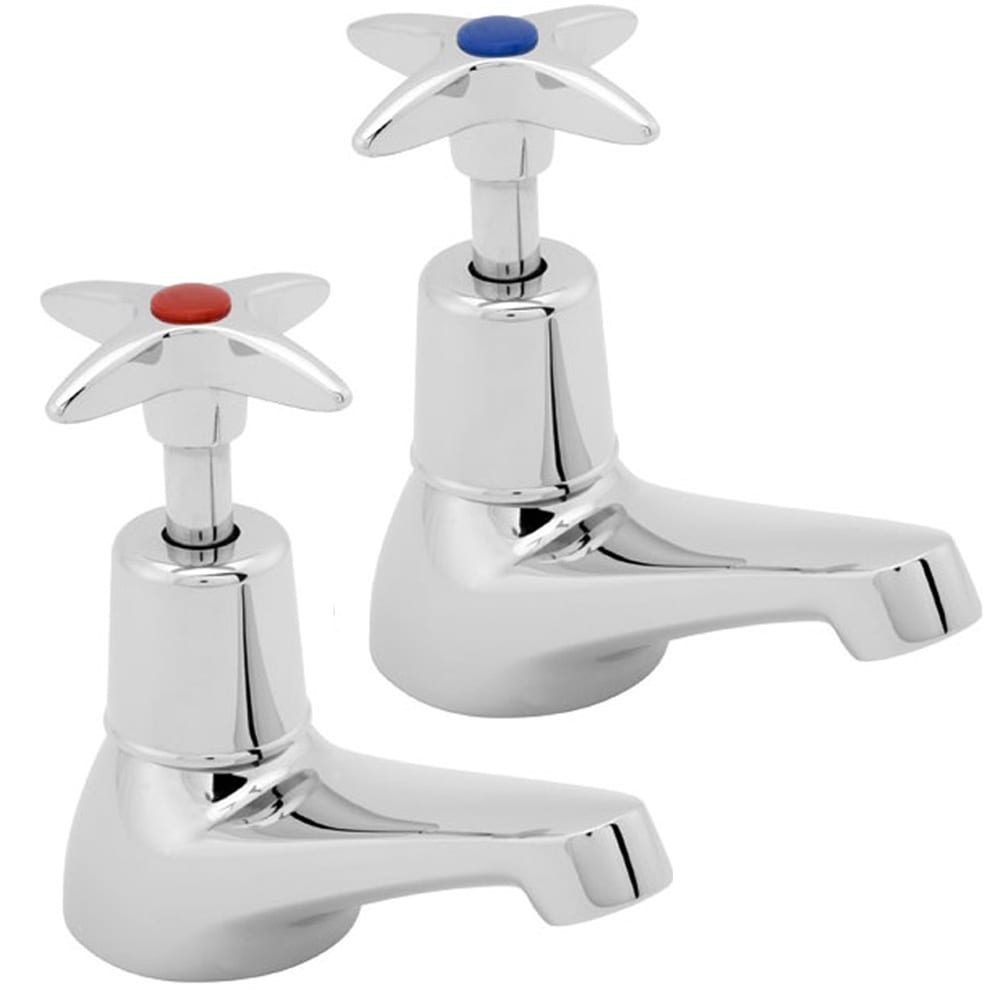 Deva 182X Commercial Cross Handle Bath Taps SNH £15.95