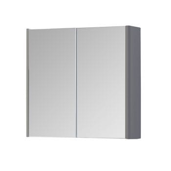 K Vit Options Mirror Cabinet 800mm Basalt Grey