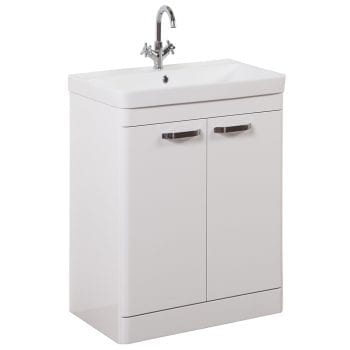 K Vit Options Vanity Unit 600mm White