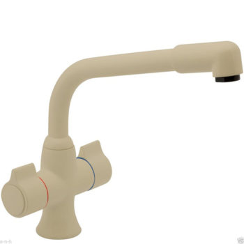 Deva Sauris Beige Mono Sink Mixer