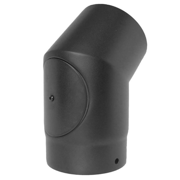 150mm 33 Degree Elbow with Door Vitreous Enamel