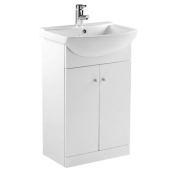 Elation Ikoma 550 Vanity Unit Gloss White
