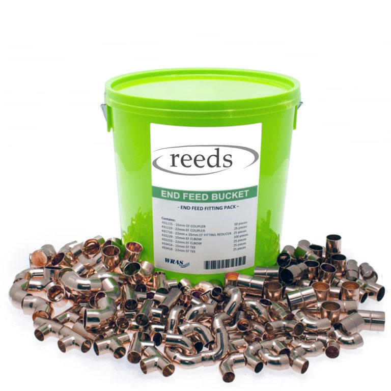 Copper Fittings Bucket 180 Fittings 15mm & 22mm Mixed End Feed Fittings