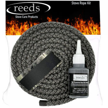 12mm black stove rope