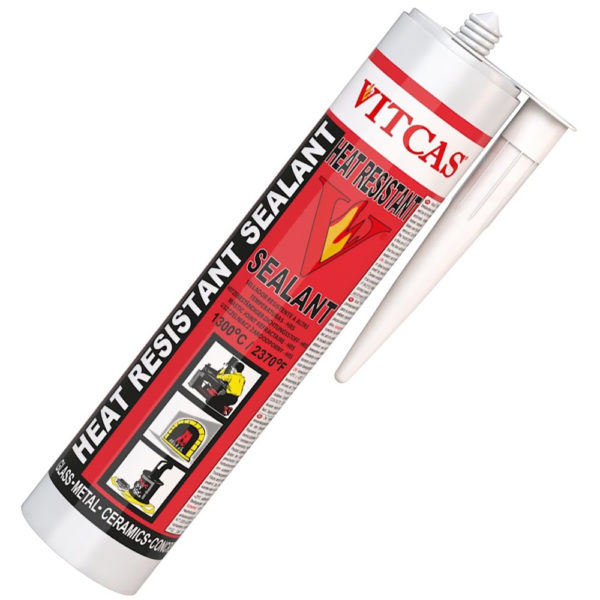 Vitcas HRS Heat Resistant Sealant Cartridge 1300C 310ml