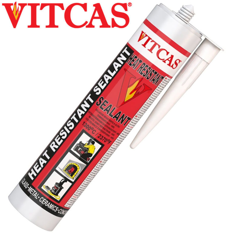 Vitcas HRS Heat Resistant Sealant Cartridge 1300C 310ml SNH Tradecentre