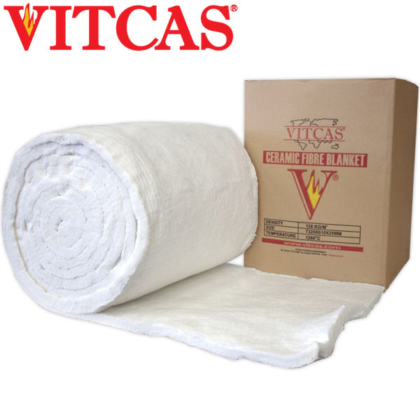 Vitcas Ceramic Fibre Blanket 25mm Resistant to 1430c - Image 6