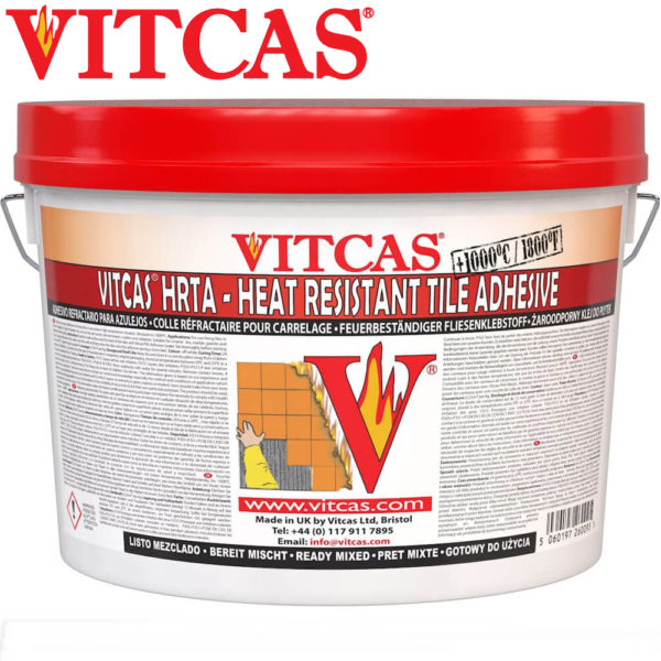 Vitcas Heat Resistant Tile Adhesive Grey 5Kg Ready Mixed - Image 4