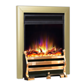 Celsi Electriflame XD Daisy Brass 16" Inset Electric Fire