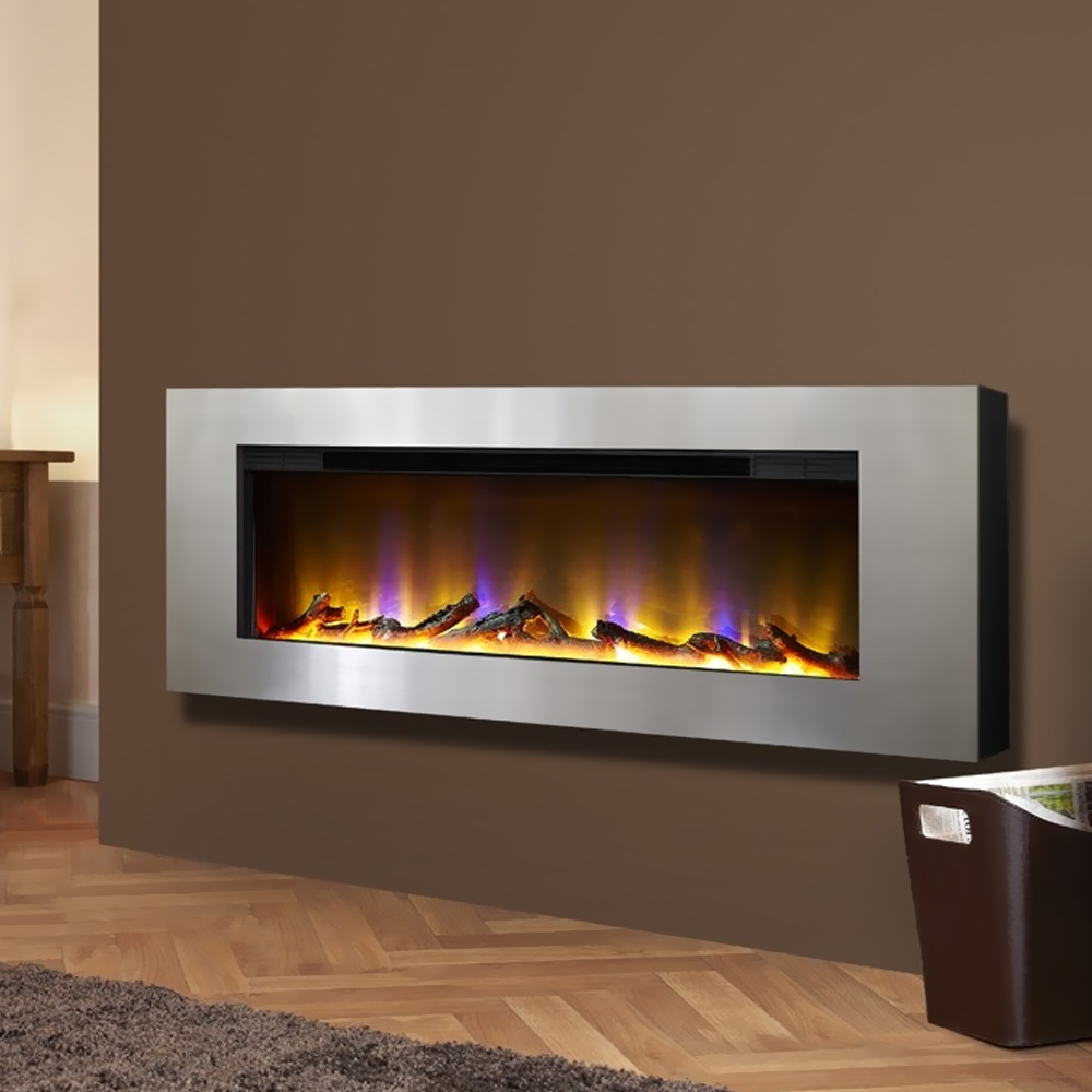 Celsi Electriflame VR Basilica Silver Electric Fire 1400mm SNH