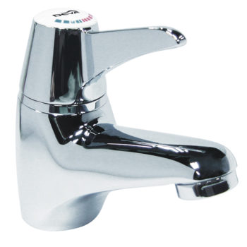 Deva SOL003 TMV3 Thermostatic Lever Mono Basin Mixer