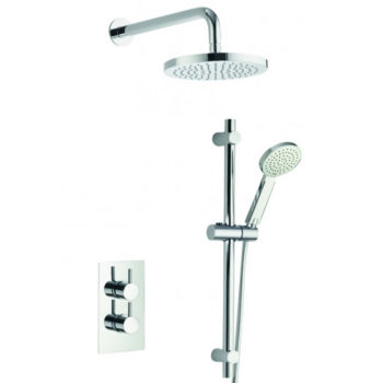 Pura Arco Twin Shower Valve Pack 3