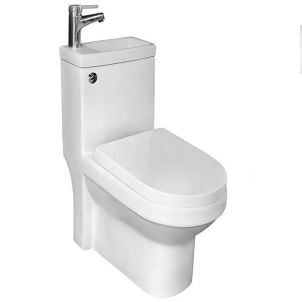 Arley P2-J Integrated Toilet Basin & Tap Combo