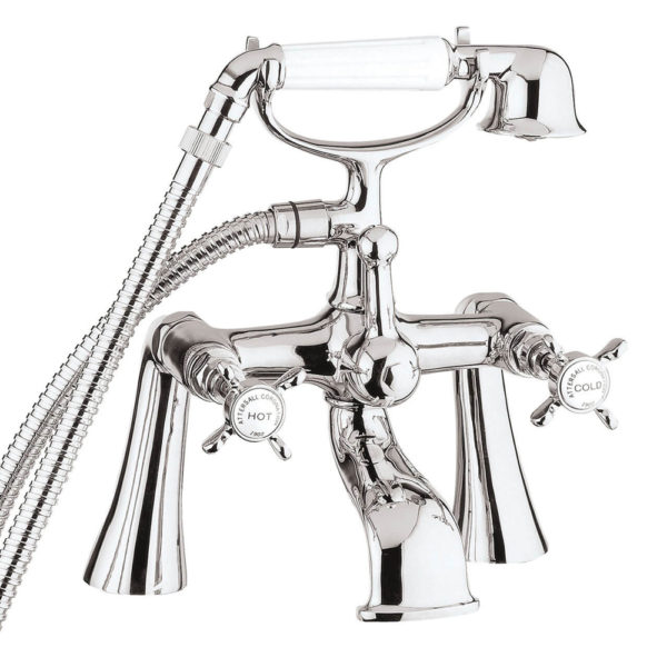 Deva CR23 Coronation Edwardian Chrome Bath Shower Mixer