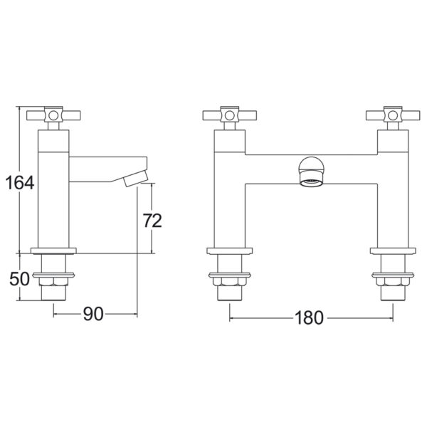 Deva MOT108 Motif Bath Filler