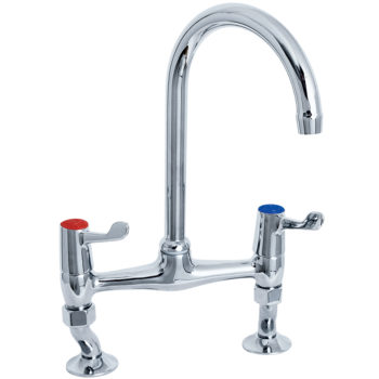 Deva DLT305B 3" Lever Kitchen Sink Mixer