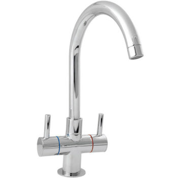 Deva MET172 Metropolis Mono Sink Mixer Swivel Spout