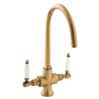 Deva Georgian Bronze Mono Kitchen Sink Tap