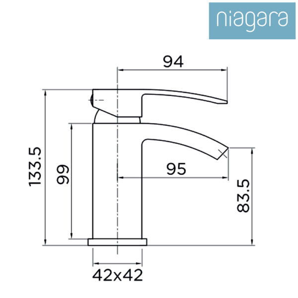 Niagara Pimlico Mini Basin Mono Mixer - Image 3