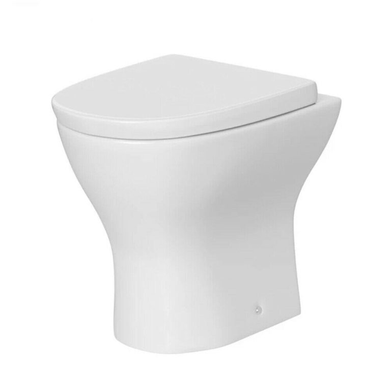 K Vit Project Round BTW Toilet With Soft Close Seat SNH Tradecentre