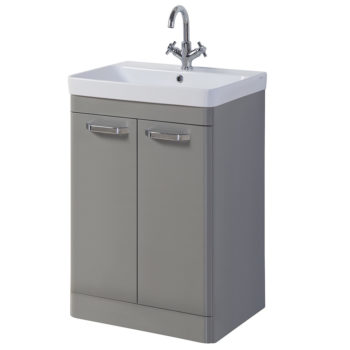 Options Vanity Unit 500mm Stone Grey