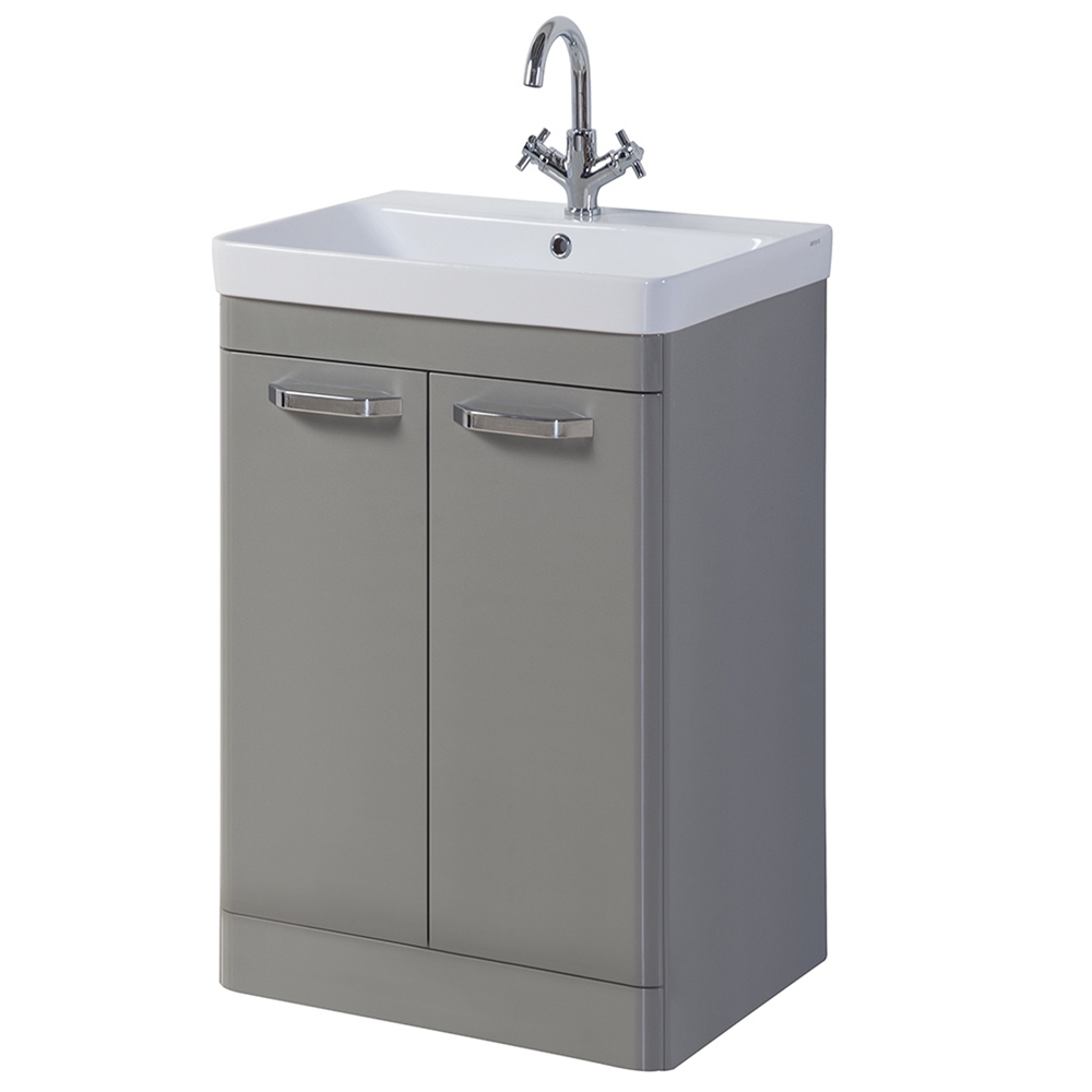 K Vit Options Vanity Unit 500mm Stone Grey SNH Tradecentre