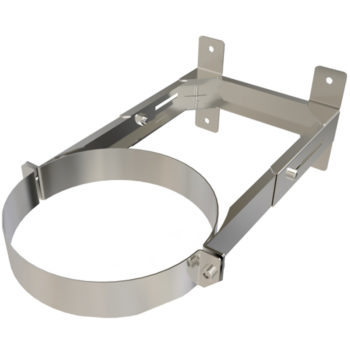(Dropship) Wall Support 80 to 130mm - 125mm Stainless Steel