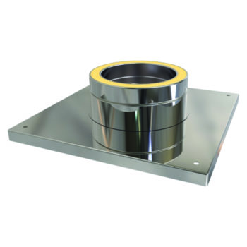 (Dropship) Console Plate 125mm Stainless Steel