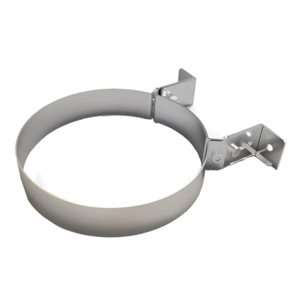 TWPro 125mm Twin Wall Support 50 to 80mm Stainless Steel