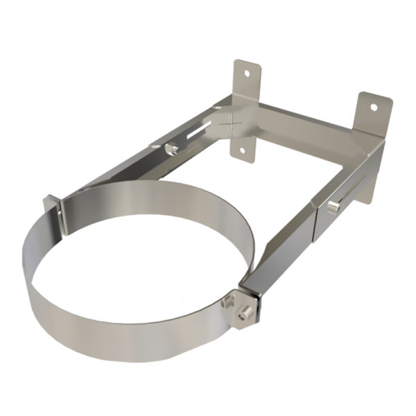 TWPro 125mm Twin Wall Support 130 to 210mm Stainless Steel