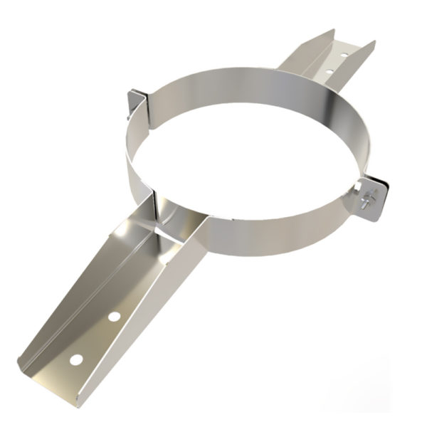 TWPro 125mm Twin Wall Joist Support Stainless Steel