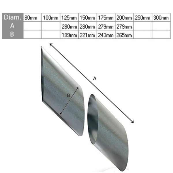 TWPro 125mm Adjustable Wall Sleeve 45 degree - Image 3