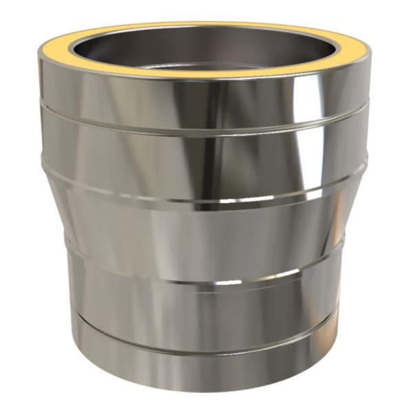 TWPro Twin Wall 125mm to Twin Wall 150mm Increaser